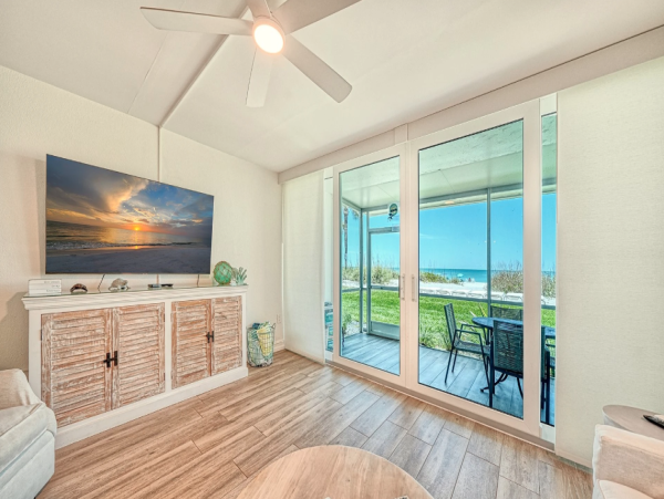 Gulf-Front Townhome with Direct Beach Access in Longboat Key